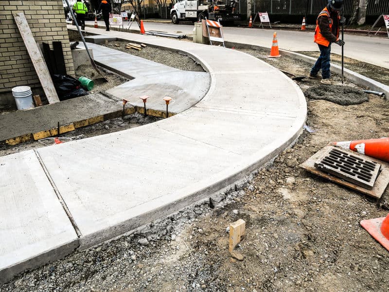 Concrete Restoration work in progress