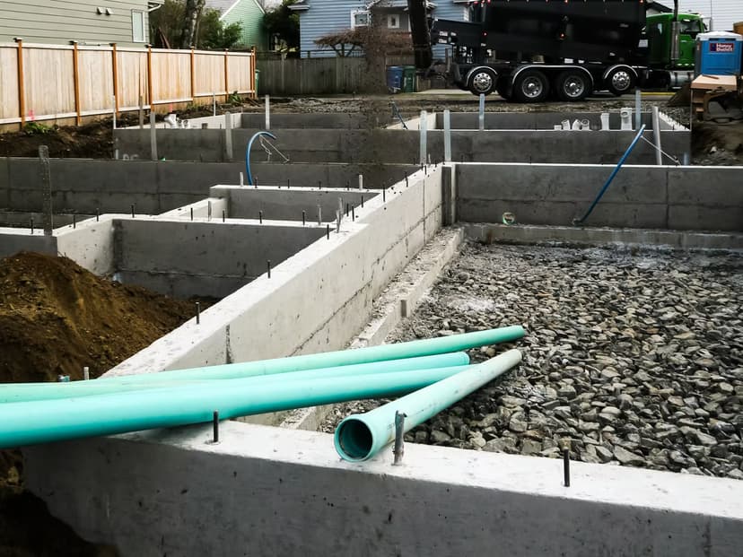 Mainline Extensions site work by Ryatt Construction